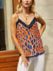 LA Angels Top oranje/blauw