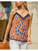 LA Angels Top oranje/blauw