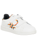 Benetton Sneakersy w kolorze biało-pomarańczowym