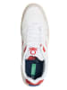 Benetton Sneakersy w kolorze biało-czerwonym