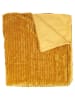 Ethnical Life Plaid mosterdgeel - (L)240 x (B)220 cm