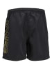 JACK & JONES Junior Szorty kąpielowe "Haruba" w kolorze czarnym