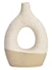 G. Wurm Vase in Beige - (B)14 x (H)19 x (T)7 cm