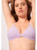 Skiny Biustonosz bikini w kolorze fioletowym
