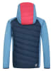 Dare 2b Hybride jas "Explore" blauw/donkerblauw/roze