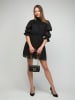 Pinko Leder-Umhängetasche in Schwarz - (B)19 x (H)12 x (T)5 cm