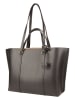 Pinko Leren shopper zwart - (B)36 x (H)29 x (D)13 cm