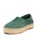 natural world Espadryle w kolorze zielonym