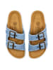 natural world Slippers lichtblauw