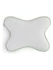 Lifa Living Poduszka w kolorze srebrnym - 46 x 35 x 10 cm