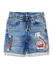 Salt and Pepper Jeans-Shorts "Firetruck" in Blau