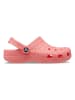 Crocs Chodaki "Classic Crocskin" w kolorze różowym