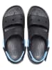 Crocs Sandały "All Terrain" w kolorze czarno-niebieskim
