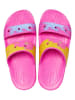Crocs Slippers "Classic" roze/meerkleurig