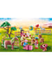 Playmobil Spielfiguren "Kindergeburtstag auf dem Ponyhof" in Bunt - ab 4 Jahren