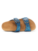 Mandel Slippers blauw