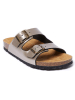 Mandel Slippers goudkleurig