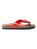 Mandel Teenslippers rood