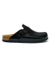 Mandel Clogs in Schwarz