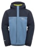 Jack Wolfskin Regenjacke "Tucan" in Blau/ Dunkelblau