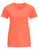 Jack Wolfskin Koszulka sportowa "Tech" w kolorze pomarańczowym