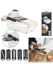 COOK CONCEPT 7-delige groentenraspset beige - (B)11 x (H)32 x (D)9 cm