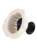 COOK CONCEPT 7-delige groentenraspset beige - (B)11 x (H)32 x (D)9 cm