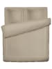 maison héritage PARIS Satin-Bettwäsche-Set "Paris" in Taupe