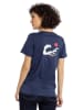 elkline Shirt "Dauerwelle" in Dunkelblau
