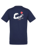 elkline Shirt "Dauerwelle" in Dunkelblau
