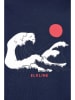 elkline Shirt "Dauerwelle" in Dunkelblau