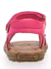 Naturino Skórzane sandały "Sky" w kolorze różowym