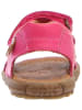 Naturino Skórzane sandały "Sky" w kolorze różowym
