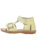 Naturino Skórzane sandały "Quarzo" w kolorze żółtym