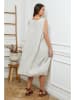 Joséfine Leinen-Kleid in Beige