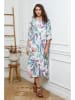 Joséfine Leinen-Kleid in Weiß