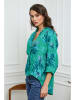 Joséfine Linnen blouse groen