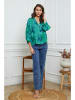 Joséfine Linnen blouse groen