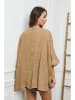 Joséfine Linnen blouse lichtbruin