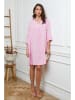 Joséfine Leinen-Kleid in Rosa