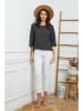 Joséfine Linnen blouse antraciet