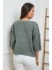 Fleur de Lin Linnen blouse kaki