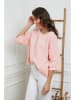 La Compagnie Du Lin Leinen-Bluse "Georginia" in Rosa