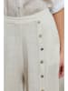Joséfine Leinen-Hose "Gladys" in Creme