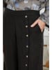 Joséfine Leinen-Hose "Gladys" in Schwarz