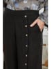 La Compagnie Du Lin Lniane spodnie w kolorze czarnym