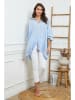 Joséfine Linnen blouse lichtblauw