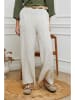 Joséfine Leinen-Hose in Creme