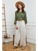 Joséfine Leinen-Hose in Creme