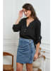 Joséfine Linnen blouse zwart